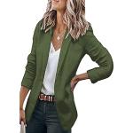 Armeegrüne Unifarbene Elegante Businesskleidung für Damen Größe XL für den für den Herbst 