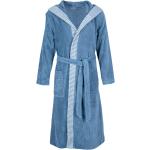 Blaue Sportliche Egeria Bademäntel mit Kapuze aus Baumwolle mit Kapuze für Damen Größe M 