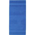 Blaue Egeria Handtücher aus Baumwolle 50x100 