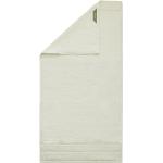 Offwhitefarbene Egeria Handtücher aus Baumwolle 50x100 