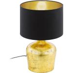 Goldene Eglo Nachttischlampen & Nachttischleuchten aus Metall E27 