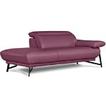 Reduzierte Violette Moderne Polstermöbel aus Leder Breite 150-200cm, Höhe 50-100cm, Tiefe 100-150cm 