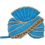 Egypt Bazar Indischer Maharaja-Turban- Paghdi Herren Fasching Bollywood Kopfbedeckung, Farbe: türkis