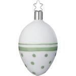 Inge's Christmas Decor Ei 8 cm - Inge-Glas Frühlingspunkte - 1 Stück - 4061752076152