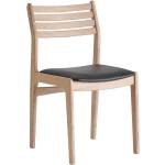 Hellbraune Moderne Stuhl-Serie geölt aus Massivholz Breite 0-50cm, Höhe 50-100cm, Tiefe 50-100cm 2-teilig 