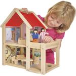 Eichhorn 9-teiliges Puppenhaus aus Holz