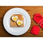 Eierformer Herz für das kreative Liebes Frühstück