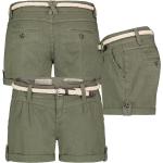 Eight2Nine Chino-Shorts mit Gürtel aus Baumwolle für Damen Größe XS für den für den Sommer 