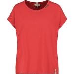 Rote Kurzärmelige Eight2Nine Rundhals-Ausschnitt T-Shirts für Damen Größe L 