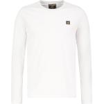 Reduzierte Weiße Langärmelige Eight2Nine Rundhals-Ausschnitt Basic-Shirts aus Baumwolle für Herren Größe XXL 