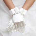 Weiße Brauthandschuhe & Spitzenhandschuhe für Damen für die Braut 