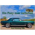 Calvendo Ford Mustang Querkalender mit Pferdemotiv DIN A5 Querformat 