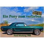 Calvendo Ford Mustang Wandkalender mit Pferdemotiv DIN A2 Querformat 