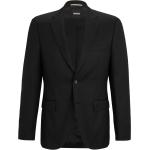 Schwarze Elegante HUGO BOSS BOSS Businesskleidung aus Wolle für Herren 