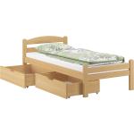 Betten mit Bettkasten aus Massivholz 80x200 
