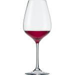 Bordeauxrote Eisch Superior Sensis Rotweinkelche 600 ml aus Kristall bruchsicher 4-teilig 