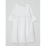 Weiße Happy Girls Kinderspitzenkleider aus Baumwolle Größe 158 
