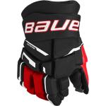 Eishockeyhandschuhe Bauer Supreme M3 Black/Red Junior 10 Zoll