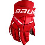 Eishockeyhandschuhe Bauer Supreme M3 Red Intermediate 12 Zoll
