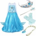 Die Eiskönigin Elsa Kindermode aus Baumwolle für Mädchen Größe 134 