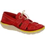 Reduzierte Rote Eject Runde Lederschuhe & Kunstlederschuhe mit Schnürsenkel in Normalweite aus Glattleder mit herausnehmbarem Fußbett für Herren 