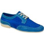 Reduzierte Hellblaue Eject Runde Low Sneaker in Normalweite aus Glattleder mit herausnehmbarem Fußbett für Herren 