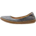 Blaue El Naturalista Slip-on Sneaker in Breitweite aus Glattleder mit herausnehmbarem Fußbett für Damen Größe 37 für den für den Sommer 