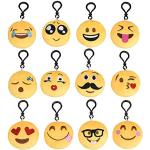 Gelbe Emoji Schlüsselanhänger & Taschenanhänger für Damen 