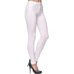Beige Elara Slim Fit Jeans aus Denim für Damen Größe XXL 