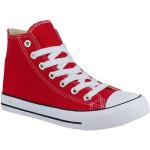 Rote Casual High Top Sneaker & Sneaker Boots mit Schnürsenkel für Herren Größe 45 