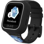 Reduzierte Schwarze Smartwatches aus Kunststoff mit GPS mit Bluetooth für Kinder 