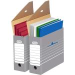 Graue Dokumentenablagen & Papierablagen DIN A4 10-teilig 