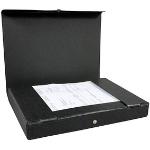 Schwarze Elba Dokumentenboxen DIN A4 
