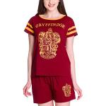 Rote Elbenwald Harry Potter Gryffindor Damenschlafanzüge & Damenpyjamas mit Löwen-Motiv Größe M 2-teilig 