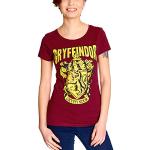 Elbenwald Harry Potter Gryffindor T-Shirts mit Löwen-Motiv für Damen Größe L 