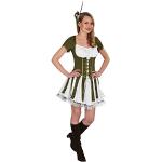 Elbenwald Robin Hood Kostüm Maid Marian Kleid Dame