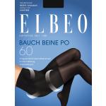 Schwarze Elbeo Nachhaltige Umstandsstrumpfhosen für Damen Größe 40 