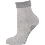 Graue Elbeo Nachhaltige Anti-Rutsch-Socken aus Baumwollmischung für Damen Größe 39 