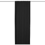 Elbersdrucke Verdunkelungsvorhang Midnight (140 x 255 cm, 100 % Polyester, Schwarz)