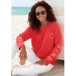 Sweatshirt ELBSAND "Anvor" rot Damen Sweatshirts Triangel-BHs Bestseller
