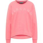 Reduzierte Pinke Unifarbene Elbsand Rundhals-Ausschnitt Damensweatshirts Größe XS für den für den Herbst 