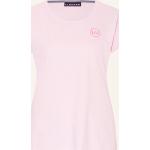 Hellrosa Elbsand T-Shirts aus Jersey für Damen Größe M 