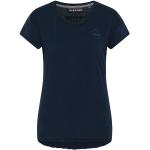 Blaue Langärmelige Elbsand T-Shirts für Damen Größe M 