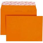Orange Briefumschläge ohne Fenster DIN C6 25-teilig 