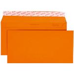 Orange Moderne Briefumschläge ohne Fenster DIN lang 