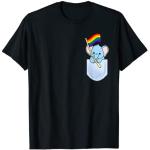 Elefant in Tasche LGBT Gay Pride T-Shirt