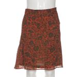 Reduzierte Rote Elégance Festliche Röcke aus Seide für Damen Größe M für den für den Sommer 