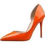 Orange Elegante Spitze High Heels & Stiletto-Pumps für Damen Größe 36 
