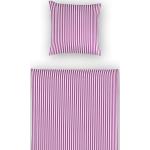 Reduzierte Lila Elegante Bettwäsche Sets & Bettwäsche Garnituren aus Baumwolle 135x200 