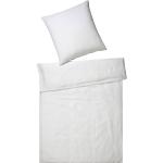 Beige Elegante Bettwäsche mit Reißverschluss aus Stoff kühlend 155x220 